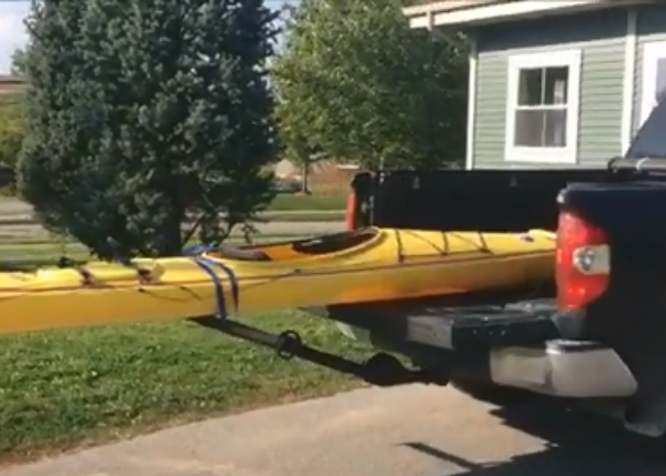 Yakima Truck Bed Extender for Kayak Fishing
