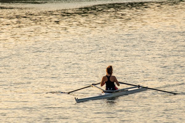 Sunset kayaking