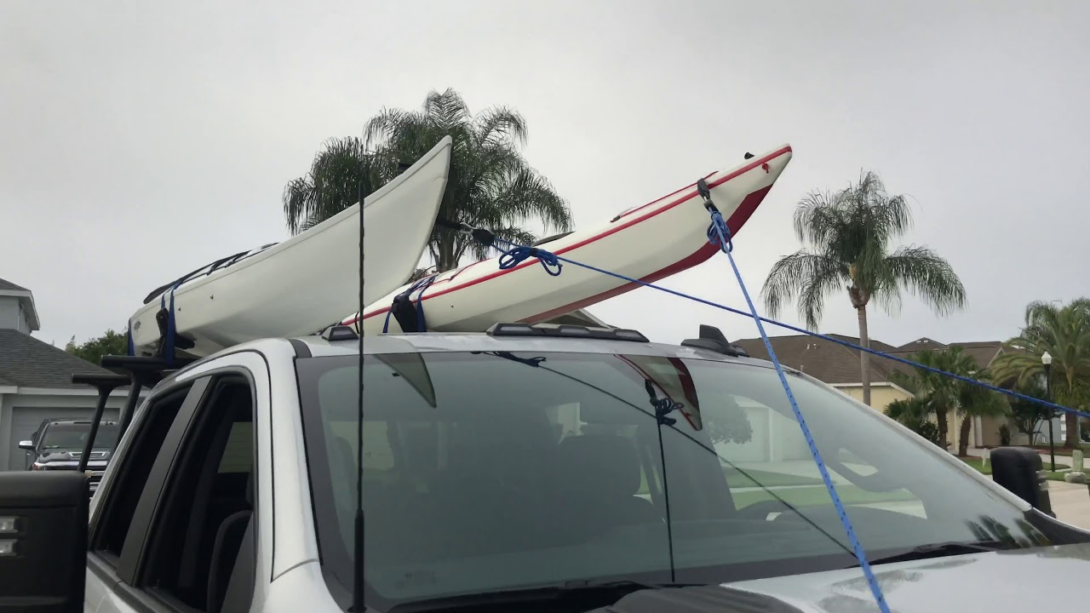 Attached kayak parts